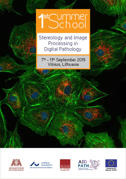 Course: Stereology and Image Processing